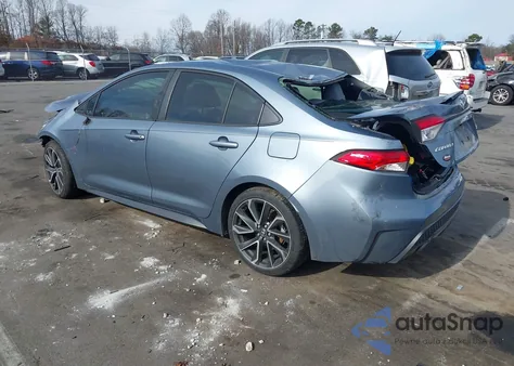 2021 Toyota Corolla Se from USA, damaged, VIN JTDS4MCEXMJ071699